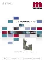 Morgana DocuMaster MFC Service Manual preview