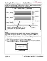 Preview for 34 page of Morgana Documaster MK3 Operator'S Manual