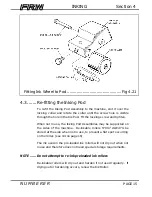 Preview for 15 page of Morgana FRN 5 Operator'S Manual