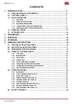 Preview for 3 page of Morgana MB300 XL Pro Operator'S Manual