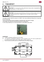 Preview for 13 page of Morgana MB300 XL Pro Operator'S Manual