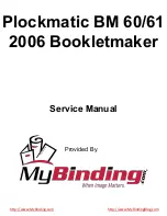 Morgana Plockmatic BM 60 Service Manual preview