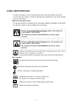 Preview for 4 page of mori seiki NZ-S1500 Operation Manual