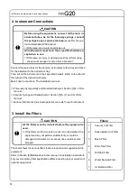 Предварительный просмотр 8 страницы Morita SIGNO G20 Operation Manual