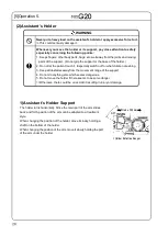 Предварительный просмотр 26 страницы Morita SIGNO G20 Operation Manual