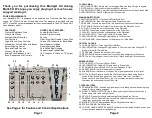 Предварительный просмотр 2 страницы MORLEY ANALOG MULTI FX Owner'S Manual