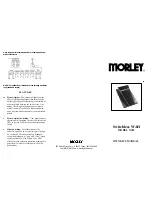 Предварительный просмотр 2 страницы MORLEY NSW Owner'S Manual