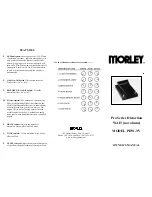 Предварительный просмотр 2 страницы MORLEY PDWNV Owner'S Manual