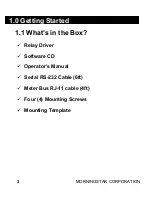 Preview for 4 page of Morningstar RelayDriver Installation And Operation Manual