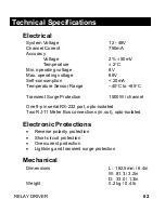 Preview for 63 page of Morningstar RelayDriver Installation And Operation Manual