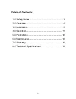 Preview for 2 page of Morningstar SI-300-115V Installation And Operation Manual