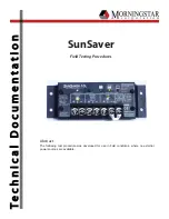 Предварительный просмотр 1 страницы Morningstar SunSaver Series Technical Documentation