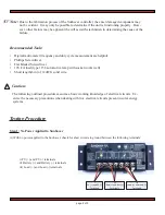 Предварительный просмотр 2 страницы Morningstar SunSaver Series Technical Documentation