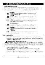 Предварительный просмотр 3 страницы Morningstar TriStar MPPT Series Installation, Operation And Maintenance Manual