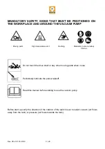 Preview for 3 page of Moro Air Series Use And Maintenance Manual