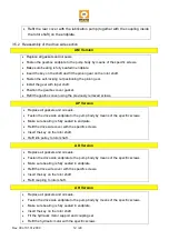 Preview for 12 page of Moro Air Series Use And Maintenance Manual