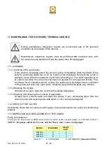 Preview for 23 page of Moro Air Series Use And Maintenance Manual