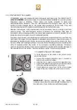 Preview for 24 page of Moro Air Series Use And Maintenance Manual