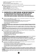 Предварительный просмотр 70 страницы Moro ES 1 Instructions For The Use And The Maintenance