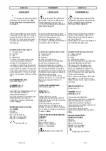 Preview for 14 page of Moro PM2600 Use And Maintenance Manual