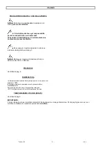 Preview for 21 page of Moro PM2600 Use And Maintenance Manual