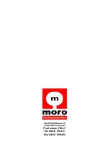 Preview for 32 page of Moro PM2600 Use And Maintenance Manual