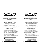 Moroso 74018 Owner'S Manual preview