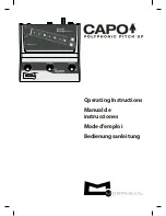 Предварительный просмотр 1 страницы Morpheus CAPO Operating Instructions Manual