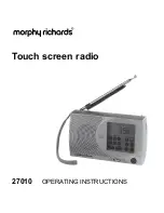 Morphy Richards 27010 Operating Instructions Manual preview