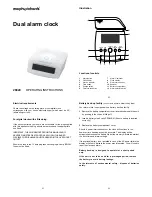 Morphy Richards 28024 Operating Instructions preview