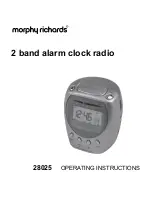 Preview for 1 page of Morphy Richards 28025 Operating Instructions Manual