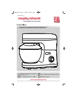 Morphy Richards 400004 Instruction Book предпросмотр