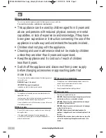 Preview for 2 page of Morphy Richards 404000 Instructions Manual