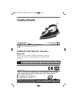 Предварительный просмотр 1 страницы Morphy Richards 40734 Instructions Manual