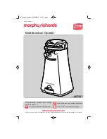 Morphy Richards 46718 Owner'S Manual preview