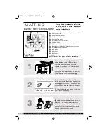 Предварительный просмотр 4 страницы Morphy Richards 47020 MATTINO ESPRESSO MACHINE Instructions Manual