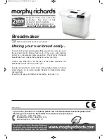 Preview for 1 page of Morphy Richards 48322 Instructions Manual