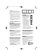 Preview for 7 page of Morphy Richards 70460 GRIMEBUSTER INSTANT STEAM CLEANER Manual