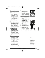 Preview for 7 page of Morphy Richards 73355 PERFORMAIR ENDURANCE UPRIGHT VACUUM CLEANER Manual