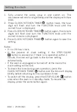 Предварительный просмотр 10 страницы Morphy Richards AC9P022AP-S00F Installation & User'S Instructions