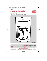 Preview for 1 page of Morphy Richards Accents 47087 Instructions Manual