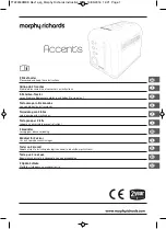 Preview for 1 page of Morphy Richards Accents MR-222010 Instruction Manual