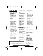 Preview for 8 page of Morphy Richards BAGLESS CYLINDER VACUUM CLEANER - REV 2 Manual