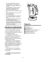 Preview for 3 page of Morphy Richards Beech stainless steel kettle Instructions Manual