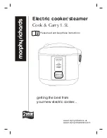 Morphy Richards Cook & Carry 1.5L User Manual предпросмотр