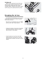 Предварительный просмотр 6 страницы Morphy Richards Ecovac 70096 Rev 2 (Page 1) Instructions Manual