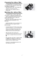 Предварительный просмотр 7 страницы Morphy Richards Ecovac 70096 Rev 2 (Page 1) Instructions Manual