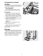 Предварительный просмотр 9 страницы Morphy Richards Ecovac 70096 Rev 2 (Page 1) Instructions Manual