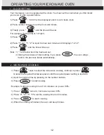 Preview for 13 page of Morphy Richards EG820CFD-PM Installation & User'S Instructions