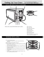 Предварительный просмотр 5 страницы Morphy Richards EM820CPT Installation & User'S Instructions